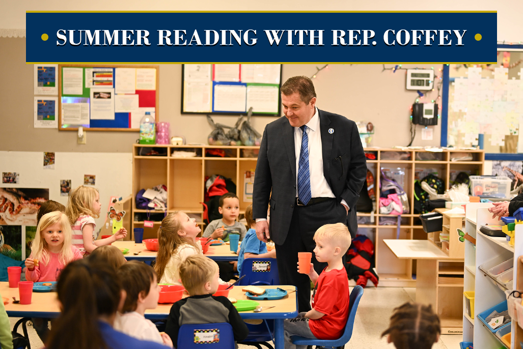 Rep. Coffey Hosts Summer Reading Club for Students